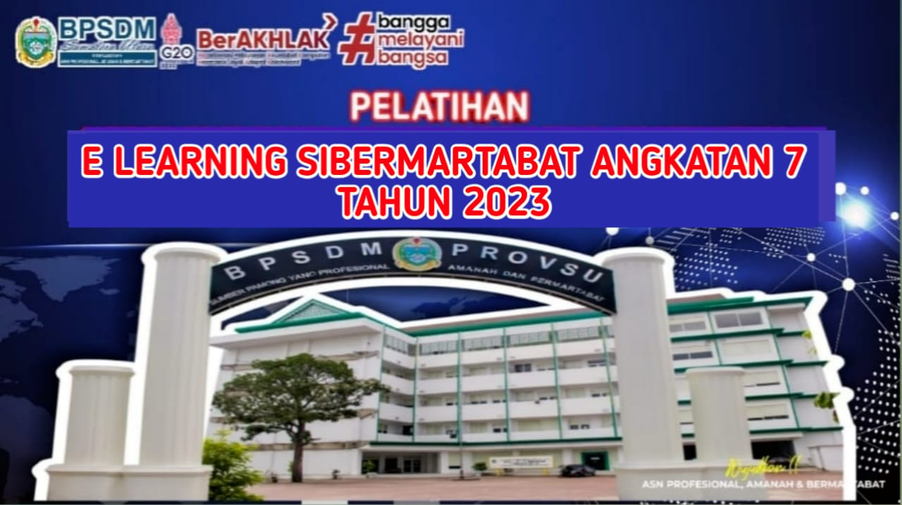 E LEARNING SIBERMARTABAT 7 PENINGKATAN KAPASITAS PETUGAS SOSIAL